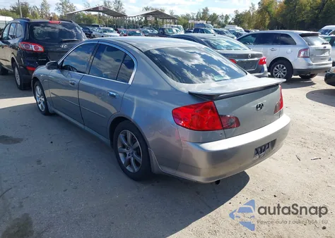 2006 Infiniti G35X из США, поврежденный, VIN JNKCV51FX6M605173